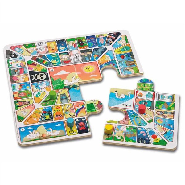 Parchís and Oca Board Cayro 12 x 19,5 x 5 cm