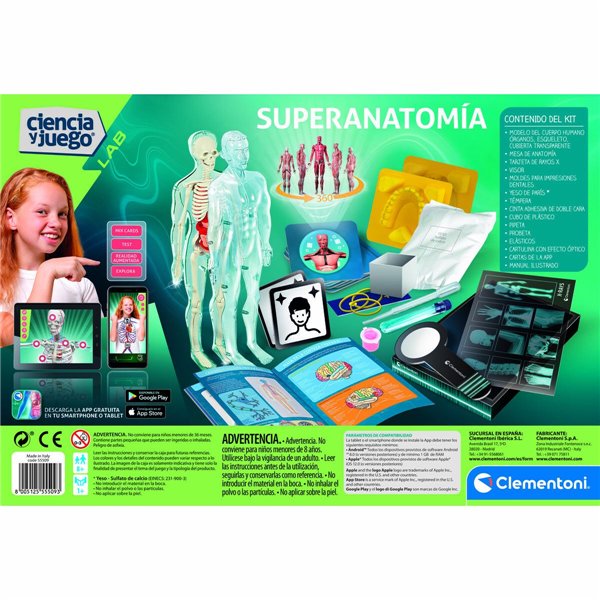 Science Game Clementoni Superanatomía (ES)