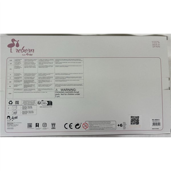 Reborn doll Arias Paulina 45 cm