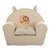 Child's Armchair Jungle 44 x 34 x 53 cm Beige