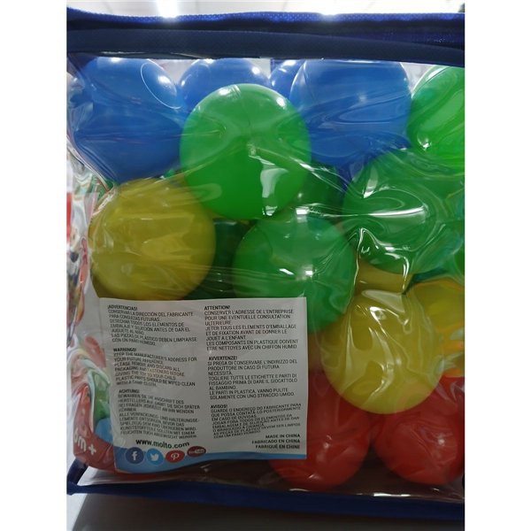 Balls Moltó Multicolour 100 Units