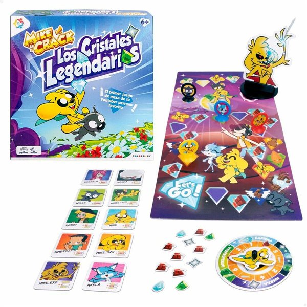 Board game Mikecrack ¡Los cristales Legendarios! ES