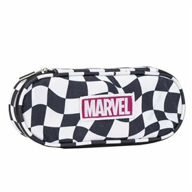 School Case Marvel Black 8,5 x 5 x 22,5 cm