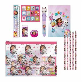 Pencils Gabby's Dollhouse Pink Plastic