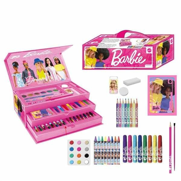 Stationery Set Barbie Pink
