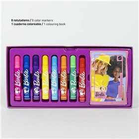 Stationery Set Barbie Pink