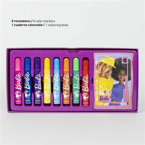Stationery Set Barbie Pink