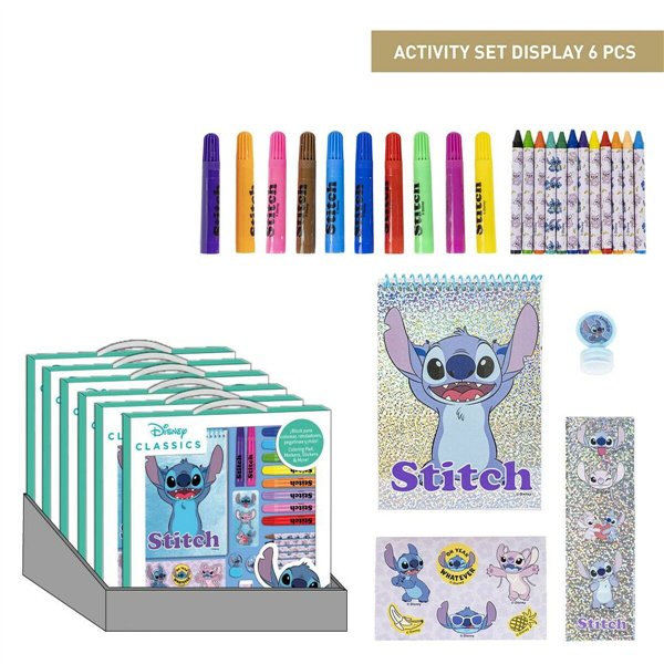 Pencils Stitch Blue