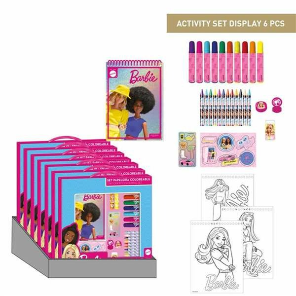 Stationery Set Barbie Pink