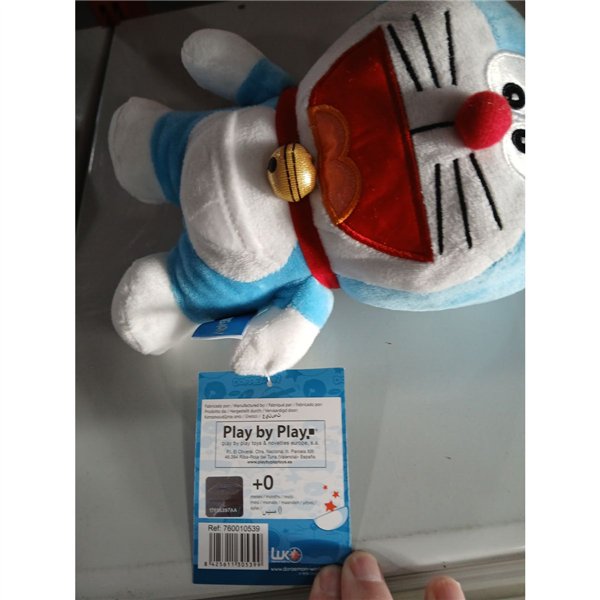 Fluffy toy Doraemon 20 cm