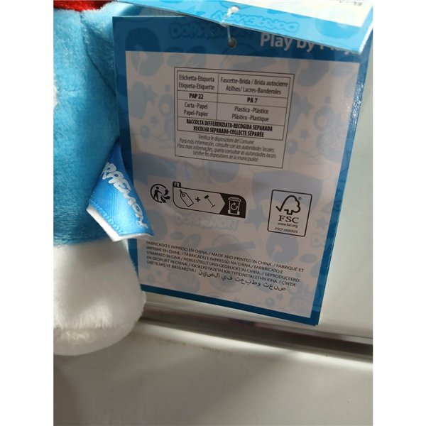 Fluffy toy Doraemon 20 cm