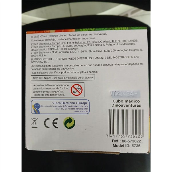 Rubik's Cube Vtech Dinoadventures 11,5 x 11,5 x 21,6 cm