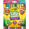 Set of Felt Tip Pens Crayola Perfumed Washable Double-ended 10 Pieces