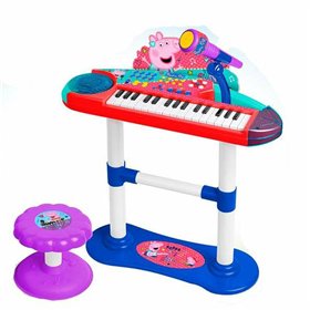 Toy piano Peppa Pig Microphone Bench