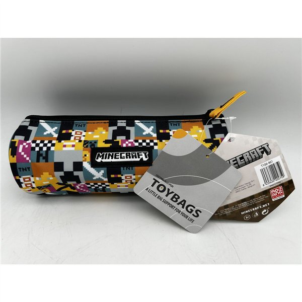 School Case Minecraft Pixel 22 x 8 cm Circular