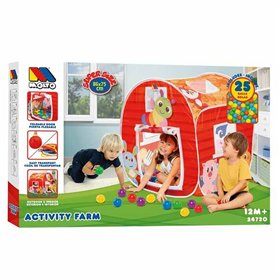 Ball Pool Moltó 61,5 x 27,5 x 32,5 cm Balls x 25 Farm