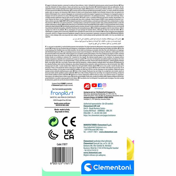 Construction set Clementoni