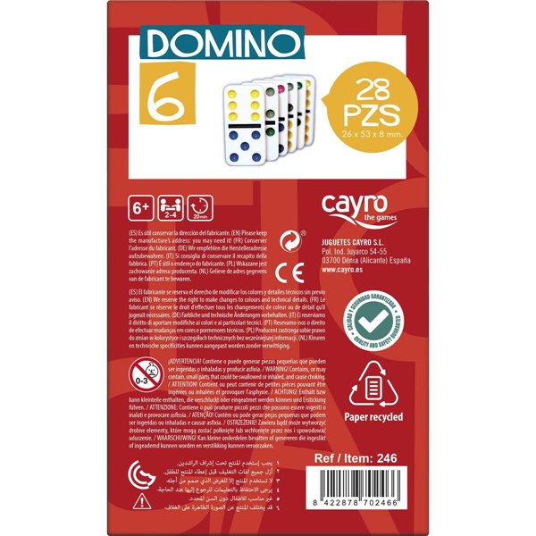 Domino Cayro Colours