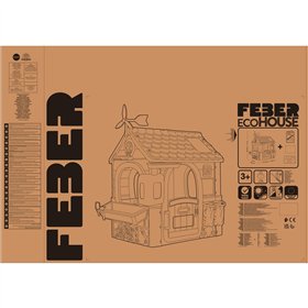 Children's play house Feber Recycle Eco House 20 x 105,5 x 109,5 cm