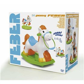 Tricycle Feber Ponyfeber White 69 x 47 x 57,5 cm Pony