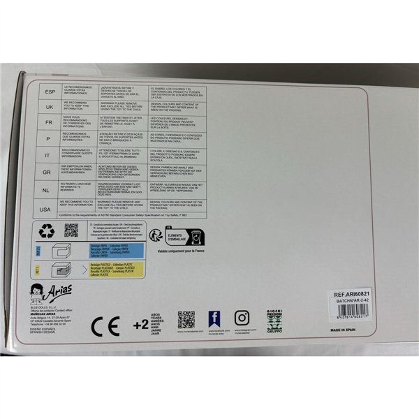 Baby Doll Arias Andie 40 cm