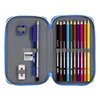 Double Pencil Case RCD Espanyol Blue White 12,5 x 19,5 x 4 cm