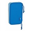 Double Pencil Case RCD Espanyol Blue White 12,5 x 19,5 x 4 cm