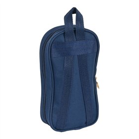 Backpack Pencil Case Harry Potter Magical Brown Navy Blue 12 x 23 x 5 cm