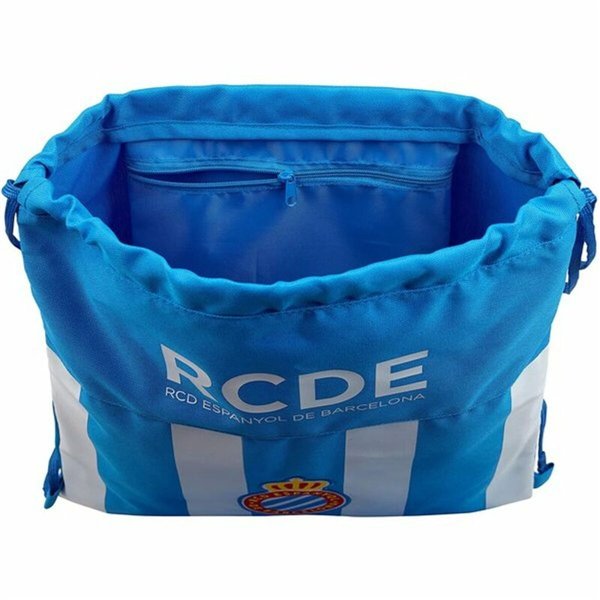 Backpack with Strings RCD Espanyol Blue White 35 x 40 cm
