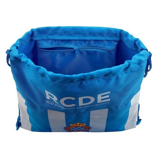 Backpack with Strings RCD Espanyol Blue White 35 x 40 cm