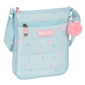 Shoulder Bag Moos Garden Turquoise 21 x 25 x 4.5 cm 21 x 25 x 4,5 cm