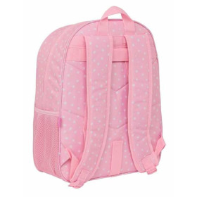 School Bag Glowlab Kids Sweet Home Pink 33 x 42 x 14 cm