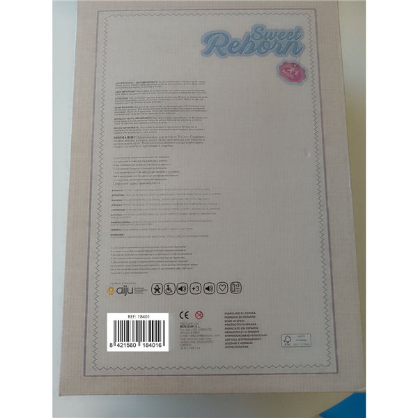 Reborn doll Berjuan 18401-24 50 cm