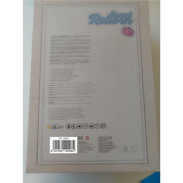 Baby doll Berjuan Chubby 50 cm