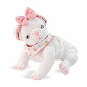 Fluffy toy Berjuan Anireal White Dog 35 cm
