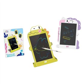 LCD Writing and Drawing Tablet White Green 32 x 23 cm