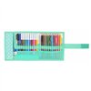 Pencil Case Glow Lab Pepa Green 20 x 7 cm Roll-up