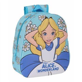 3D School Bag Clásicos Disney Alice in Wonderland 27 x 33 x 10 cm