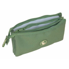 Triple Carry-all El Ganso Basics Green 22 x 12 x 3 cm