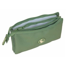 Triple Carry-all El Ganso Basics Green 22 x 12 x 3 cm