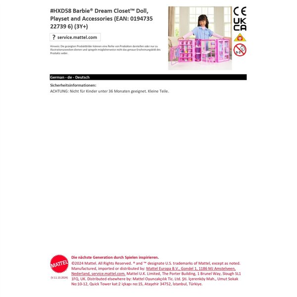 Doll Barbie Cupboard