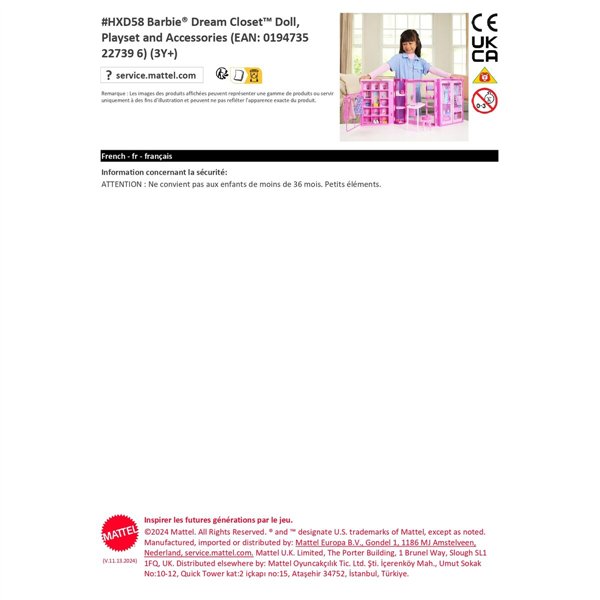 Doll Barbie Cupboard