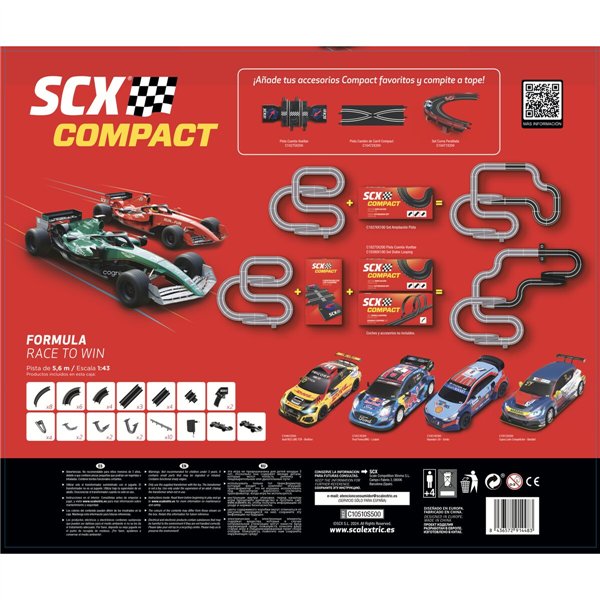 Racetrack Scalextric 114 x 107 cm