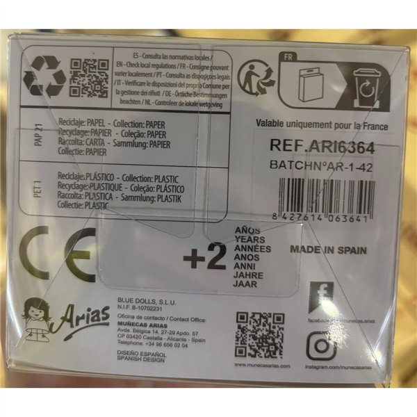 Dolls Accessories Arias