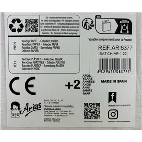 Dolls’ shoes Arias Blue 40 cm