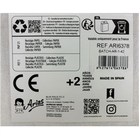 Dolls’ shoes Arias White 40 cm