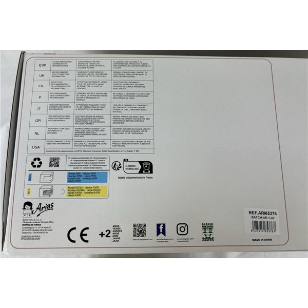 Baby Doll Arias Elegance 45 cm