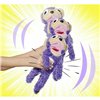 Soft toy with sounds Simba Screamerz Monkey 30 cm Purple