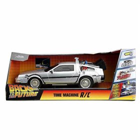 Remote-Controlled Car Back to the Future Delorean Silver 1:16