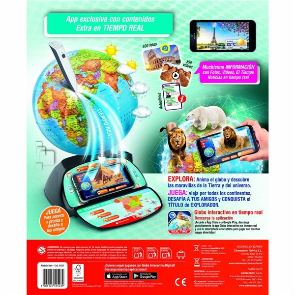 Globe Clementoni Plastic